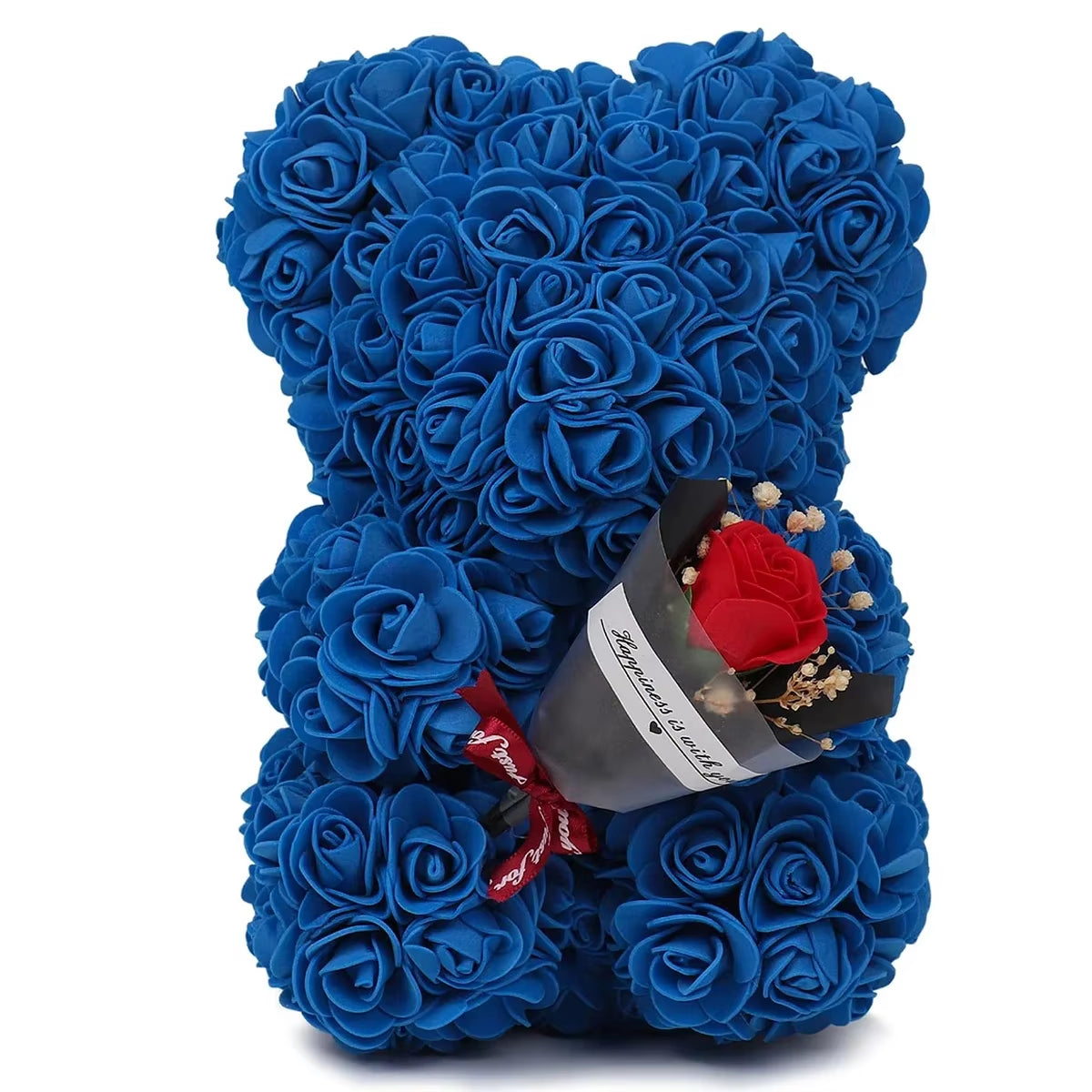 Girlfriend Birthday Gifts Women Rose Teddy Bear Artificial Flower Anniversary Valentines Day Birthday Gift Mothers Day Mom Gifts